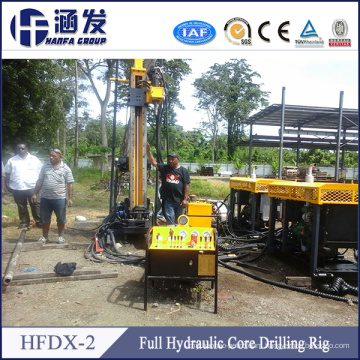 Application in Various Geological Conditions! Hfdx-2 Hydraulic Core Drilling Rig